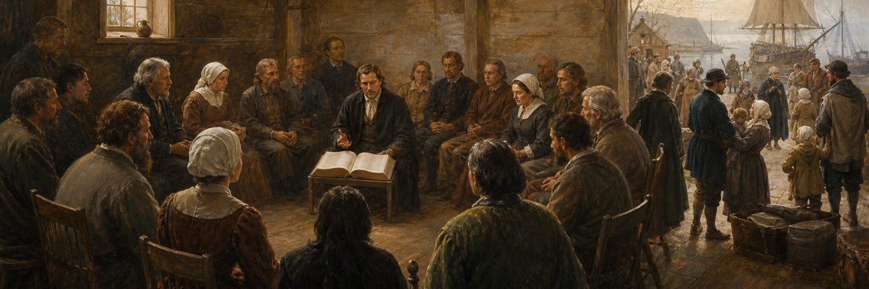 A Congregational community discerning its life together around an open Bible