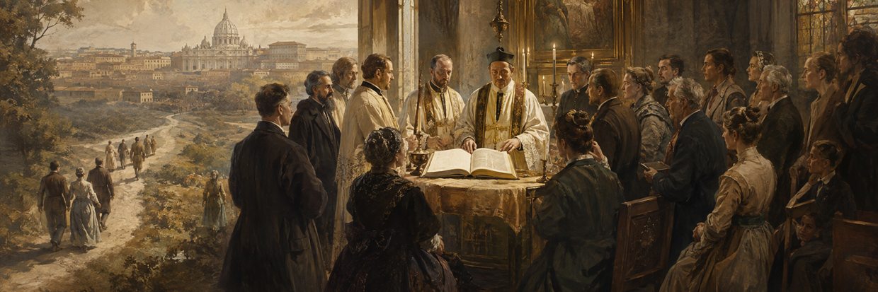 An Old Catholic congregation gathering around scripture and shared discernment