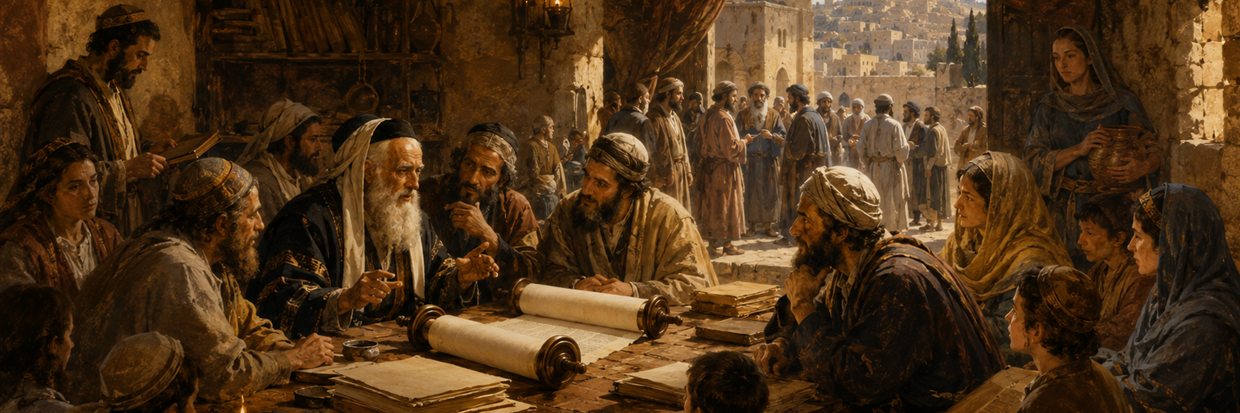 Rabbis and families building a life of Torah study after the Temple